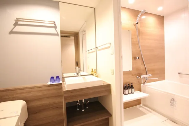 غرفة سوبيريور بسريرين منفصلين مع أريكة، Quintessa Hotel Sapporo 3/3