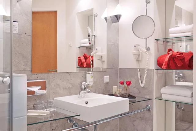 غرفة سوبيريور بسريرين منفصلين بمطبخ صغير، Best Western Premier Airporthotel Fontane Berlin 4/4