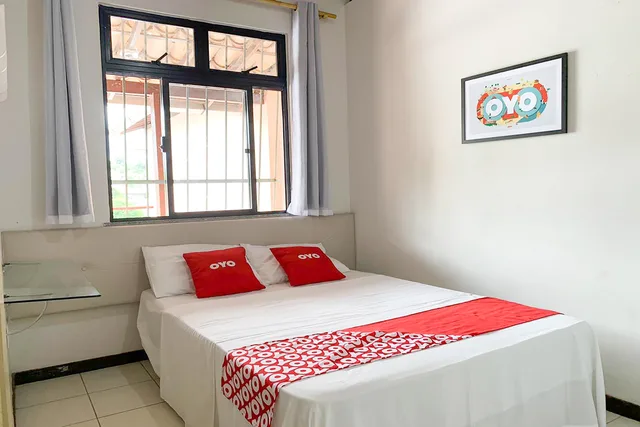 غرفة مزدوجة، OYO Praia Hotel Recanto do Tome - Salvador 3/6