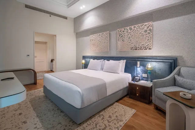 جناح تنفيذي بسرير كينج بإطلالة على الحديقة، Al Masa Hotel Nasr City 1/9