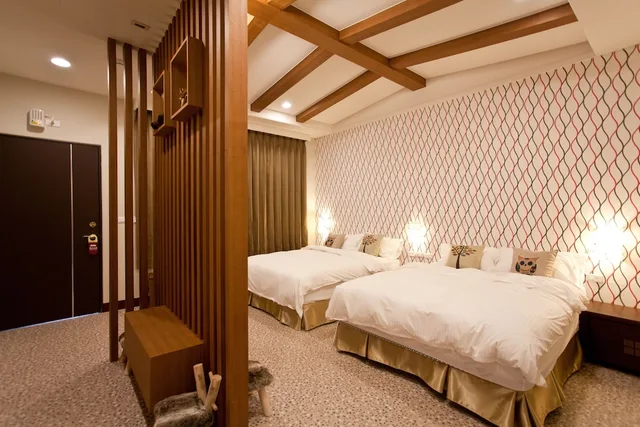 غرفة كومفورت رباعية بسريرين مزدوجين، Li Wu Zuo Can B&amp;B 5/6