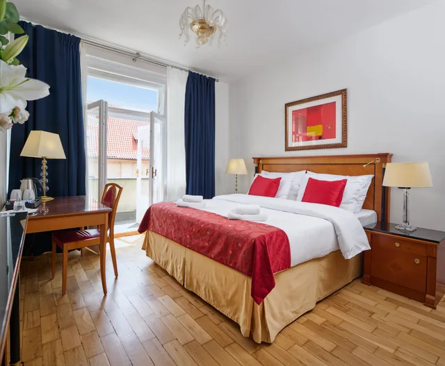 غرفة قياسية بسرير مزدوج، Hotel Leon D'oro 1/4