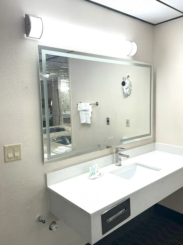 Honeymoon, King Bed, Jetted Tub, Ground Floor, Wyndham Garden Salina Conference Center 3/4