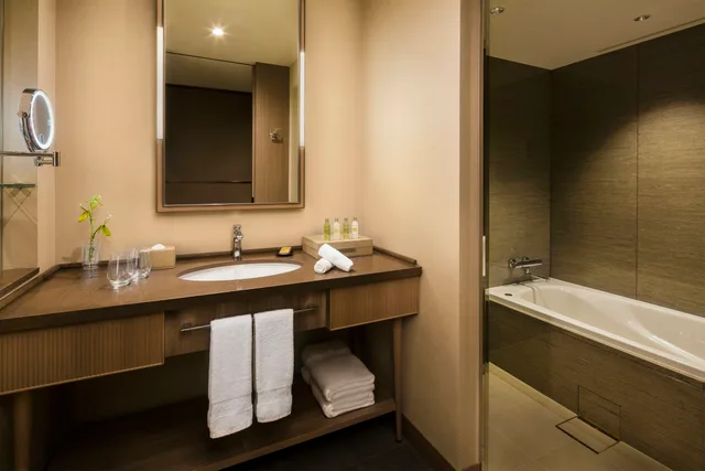غرفة ديلوكس بسريرين منفصلين، Hilton Hiroshima 2/2