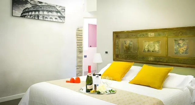 غرفة ديلوكس بسرير كينج وسرير كوين، Nerva Accomodation Cavour 4/8