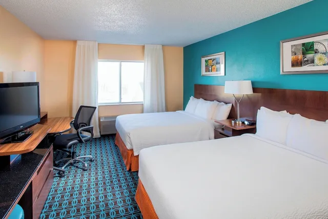 غرفة بسريرين كوين، Fairfield Inn Suites Cheyenne 1/3