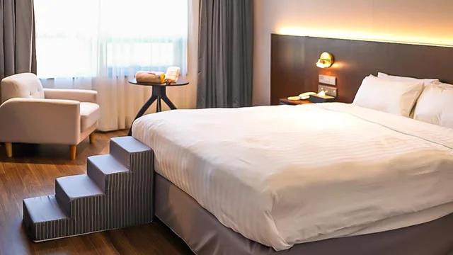 غرفة يُسمح فيها بالحيوانات الأليفة، Hotel Inter Burgo Wonju 1/2