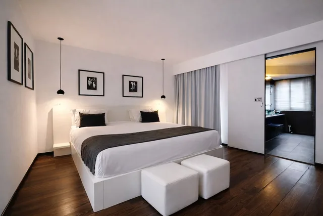 غرفة ديلوكس بسرير كينج، BAB Hotel Marrakech 1/4