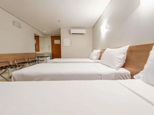 غرفة قياسية ثلاثية بسرير فردي وثلاثة أسرّة، ibis Styles Goiania Shopping Estacao 3/5