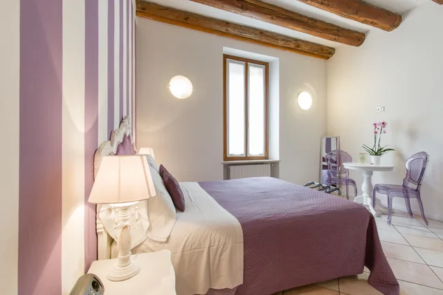 غرفة قياسية بسرير كوين، Giardino Giusti House and Court 6/10
