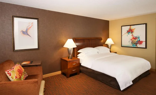 غرفة قياسية بسرير مزدوج، Hilton Orange County/Costa Mesa 2/3