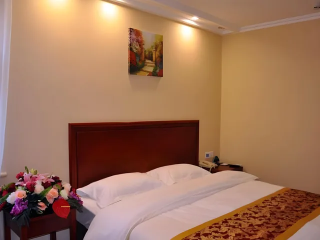 غرفة بسرير مزدوج، GreenTree Inn Beijing Changyang Town Jiazhou Shuijun Express Hotel 1/2