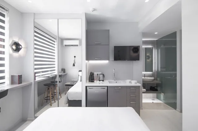 غرفة اقتصادية بسرير كوين، Acropolis Stay 3/5