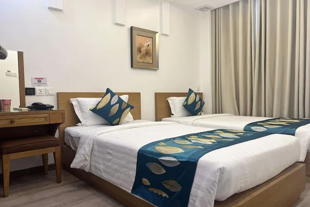 غرفة ديلوكس بسريرين منفصلين، Hoan Thai Hotel 1/6