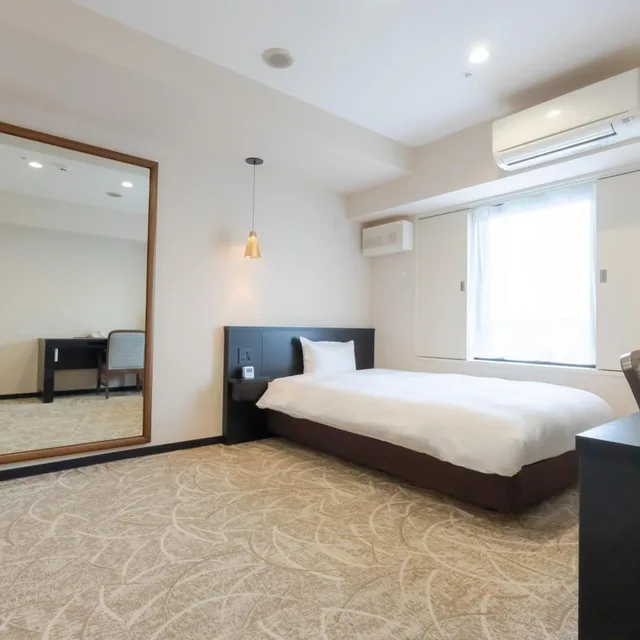 غرفة ديلوكس مفردة، Hotel Alpha Inn Akita 2/8