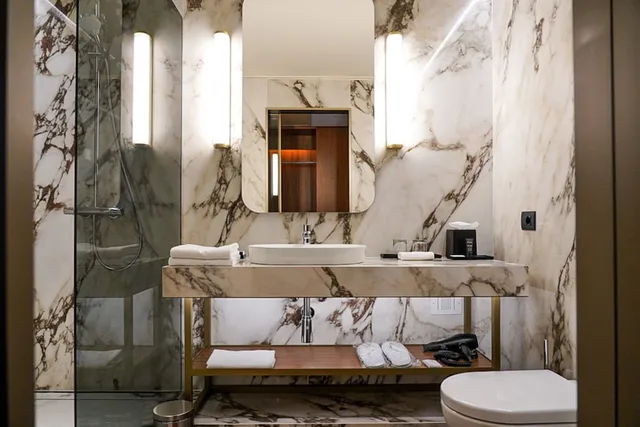 غرفة ديلوكس بسريرين منفصلين، Sheraton Lake Como Hotel 6/7