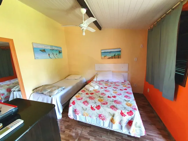 غرفة قياسية ثلاثية بسرير مزدوج وسرير فردي، Suites Casa Do Barão 2/3