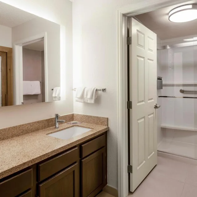 Studio, King Bed, Sofa, Bathtub, Accessible, Residence Inn Denver Southwest Lakewood 3/4