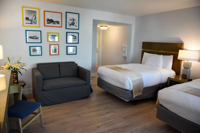 غرفة ديلوكس بسريرين مزدوجين بمطبخ صغير، Sunset Inn 2/5