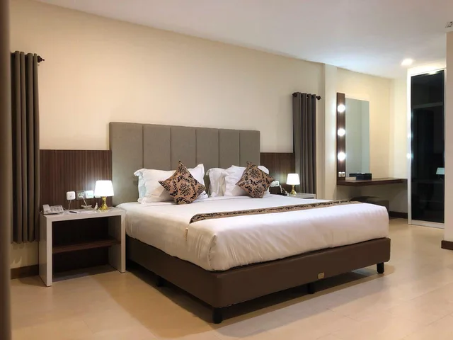 غرفة بسريرين منفصلين، Grand Harvest Resort and Villas 1/2