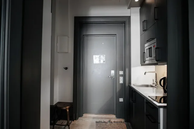 غرفة قياسية بسرير كوين، Second Home Apartments Guldgrand 7/7