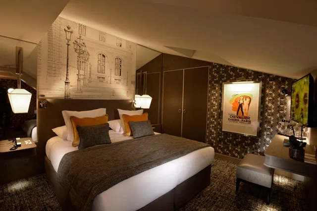 دوبلكس سيغنتشر بسرير كوين مع أريكة، Hotel La Lanterne & Spa 1/1