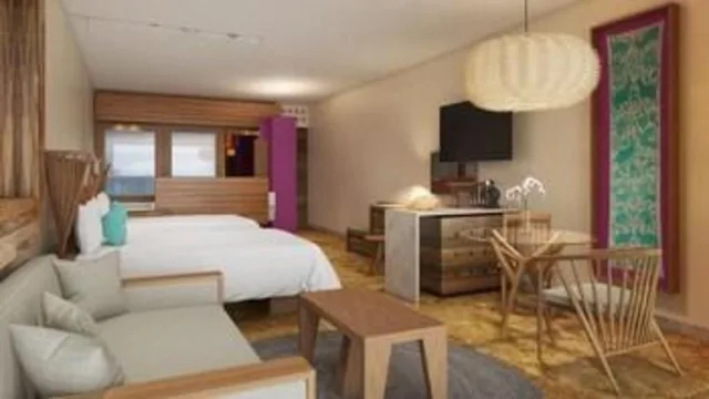 Family, Suite, 2 Double Beds, Ocean Front, Hotel Xcaret Mexico 3/5