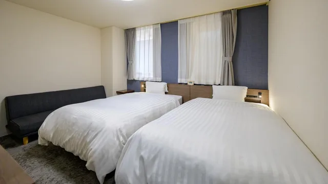 غرفة اقتصادية بسريرين منفصلين للمدخنين، Hotel Econo Fukui Ekimae 2/2
