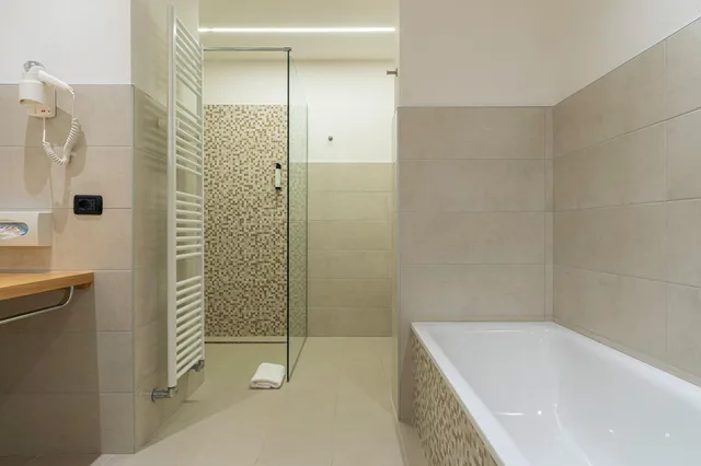 غرفة بسرير كوين، Hotel Saccardi Spa 8/10