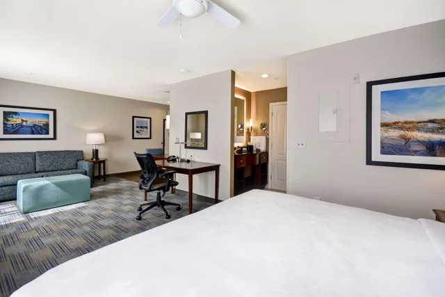 استوديو بسرير كينج، Homewood Suites Wilmington Mayfaire 2/5
