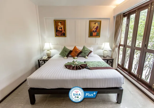 غرفة سوبيريور بسرير مزدوج، Baan Amphawa Resort & Spa 2/4