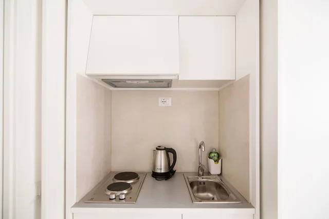 شقة بريميوم بسرير كينج بحمام خاص مع أريكة، Domenichino Luxury Home 5/5
