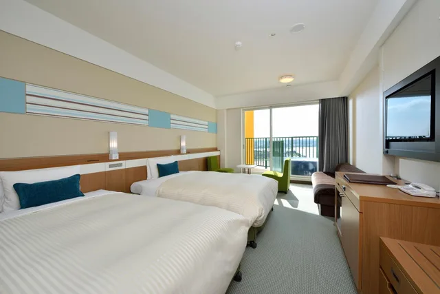 غرفة قياسية بإطلالة على البحر في الملحق، Vessel Hotel Campana Okinawa 1/5