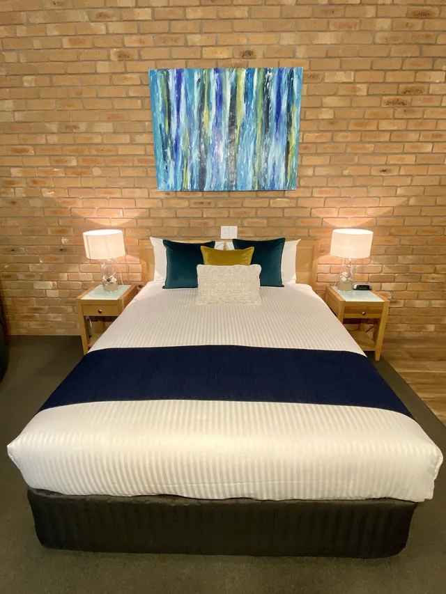 غرفة ديلوكس بسرير كوين، Coastal Waters Motor Inn 3/8