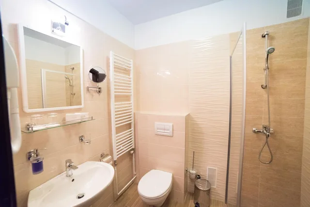 غرفة بسرير مزدوج أو سريرين منفصلين، Hotel Omorika Crikvenica 8/10