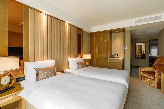 غرفة ديلوكس بسريرين منفصلين، Marjan Plaza Hotel 1/2