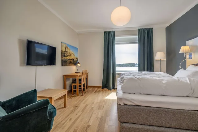 غرفة قياسية بسرير مزدوج، Quality Hotel Grand Larvik 2/8