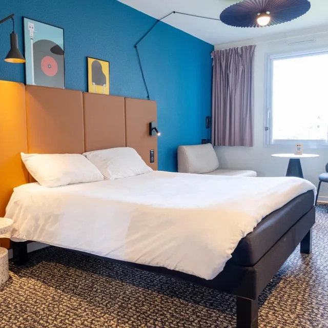 غرفة قياسية بسرير نصف مزدوج، Ibis Avranches Baie Du Mont Saint Michel 3/8