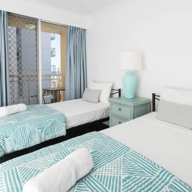 شقة بإطلالة على الحديقة بـ3 غرف نوم، La Grande Apartments Broadbeach 2/10