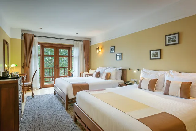 Family, 2 Double Beds, Classic Wing، La Siesta Resort Spa Hoi An 1/2
