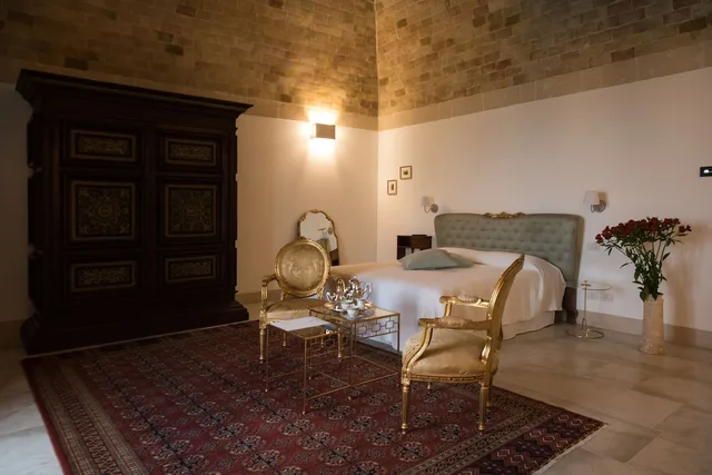 جناح جونيور بسرير كوين مع أريكة، Masseria Fontana Di Vite 4/6