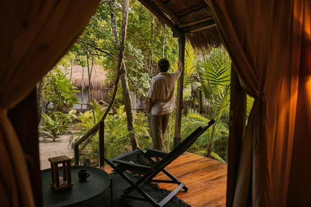 Jungle, King Bed، Our Habitas Tulum 7/7
