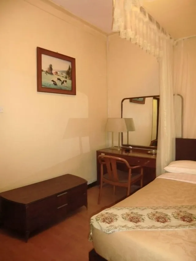 غرفة بسرير كوين بإطلالة على المدينة، Fang Fang Hotel 2/5