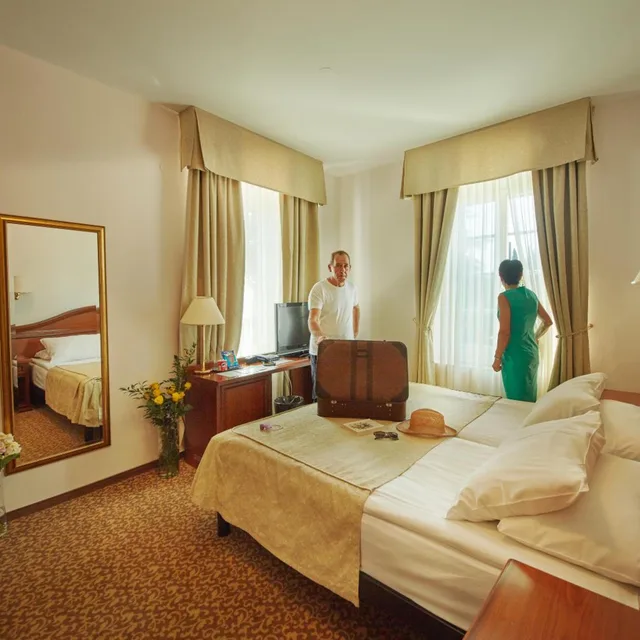 غرفة بسرير مزدوج أو سريرين منفصلين، Convent Hotel And Resort Adria Ankaran 7/10