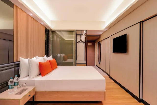 غرفة بريميوم بسرير كوين، Grand Hometel Malad 2/7