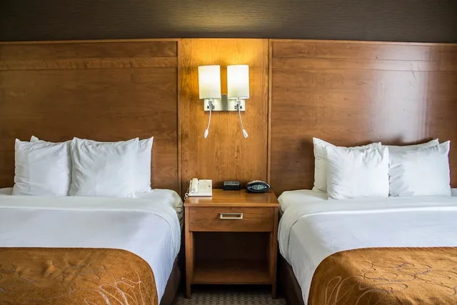 جناح بسريرين كوين مع أريكة في طابق مرتفع، Comfort Suites Hotel and Conference Center, Berlin OH 3/6