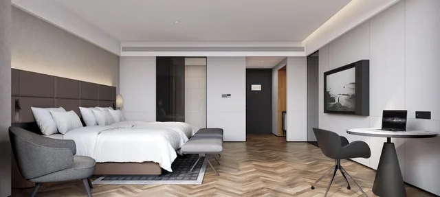 غرفة عائلية ثلاثية مع سرير سحّاب إضافي، IntercityHotel Guangzhou South Station 2/3