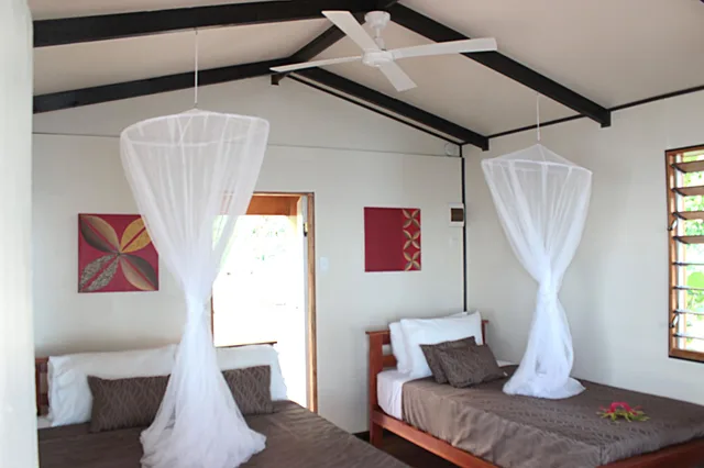 Bure, Twin Beds, Beach Front، Maqai Beach Eco Resort 1/2
