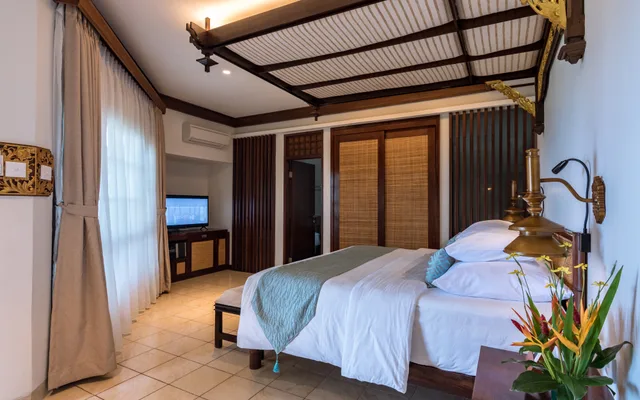 كوخ بإطلالة على البحر، Ramayana Candidasa Beach Resort 2/6