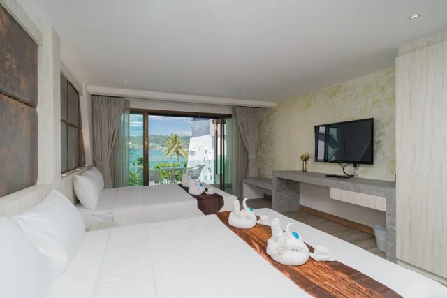 غرفة عائلية بإطلالة على البحر، Destinaation Patong Boutique By The Sea 3/10